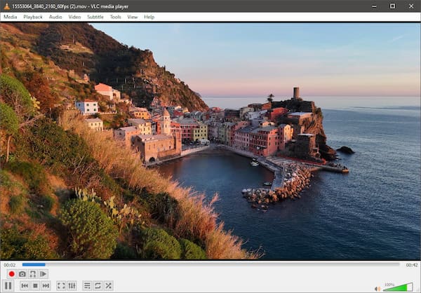 Watch MOV File In VLC
