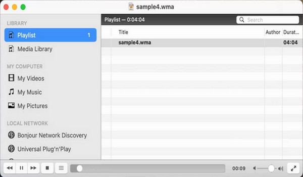 Play WMA Files VLC