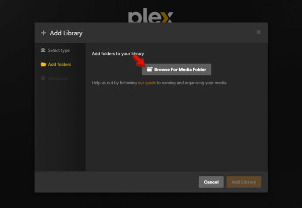 Add Folder To Plex Library