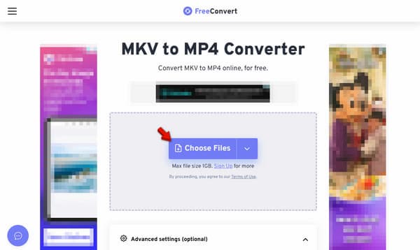 Upload Mkv Videos In Freeconvert