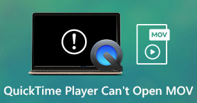 Quicktime Player kan inte öppna MOV