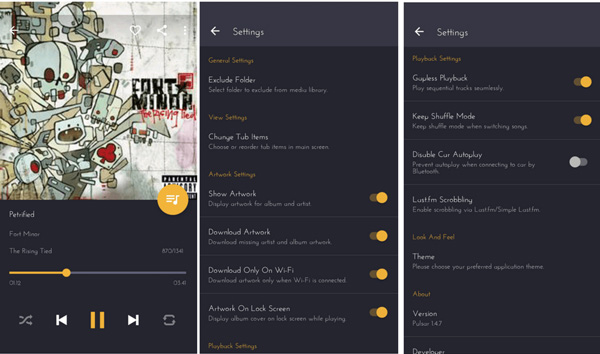 Pulsar Music Player