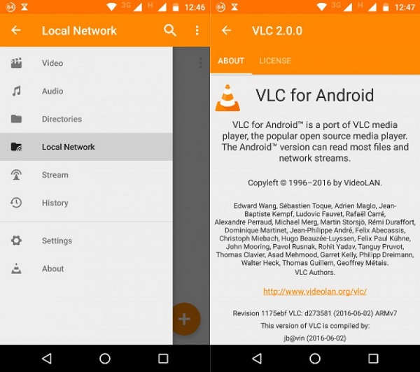 VLC az Android számára