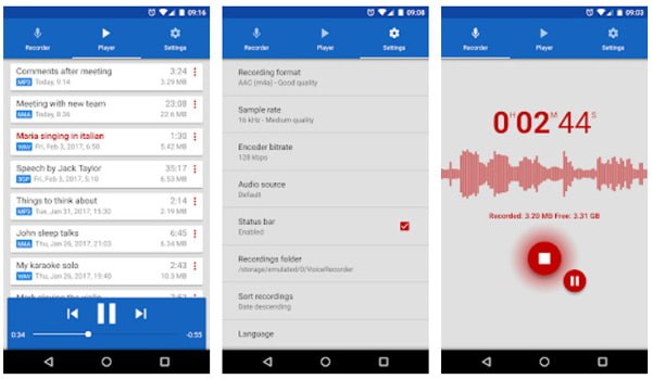 Voice Recorder from Splend Apps