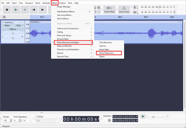 Audacity Core Editing Tools