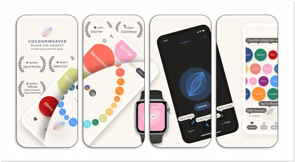 Cocoonweaver Audio Recorder App