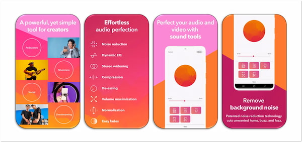 Dolby on Audio Recorder App