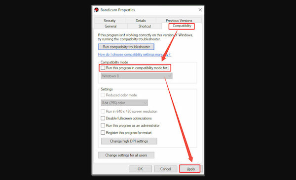 Disable Compatibility Mode