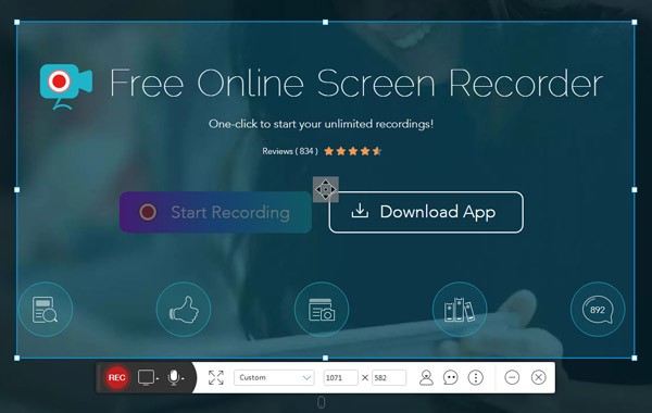 hitpaw online screen recorder