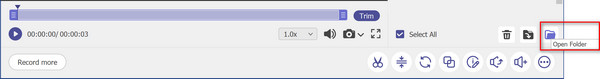 Click Open Folder View- Obs Recording