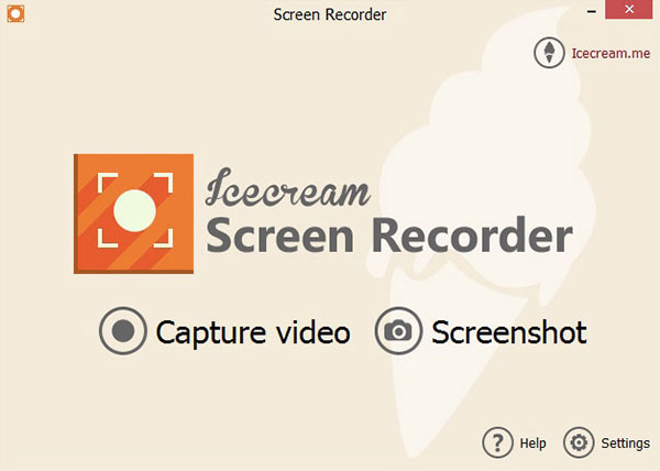 Icecreme Screen Recorder