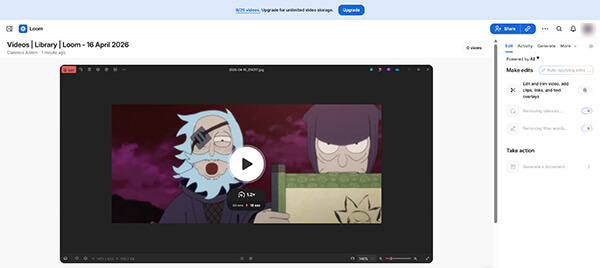 Loom Video Recording Software