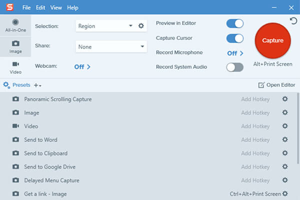 Snagit Video Recording Software