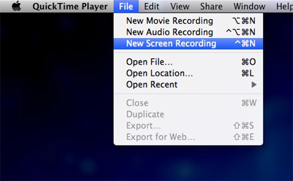 QuickTime player