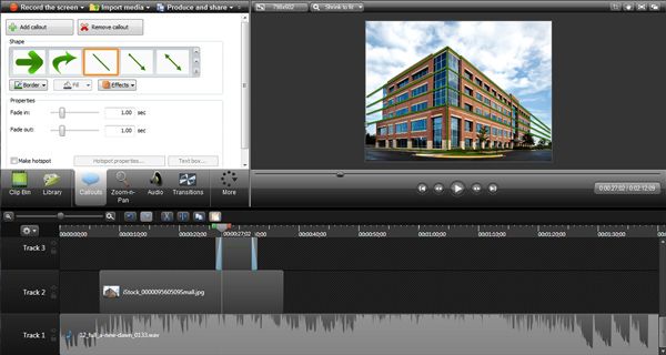 Camtasia capture Screen atividades