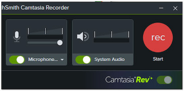 Camtasia-audio-opname