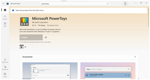 Powertoys Install