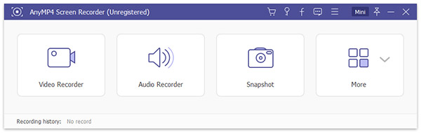 Válassza az Audio Recorder lehetőséget