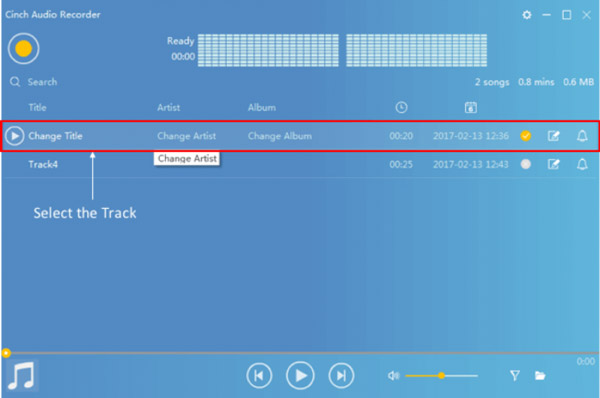 Select Track