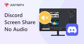 Discord Screen Share Geen audio