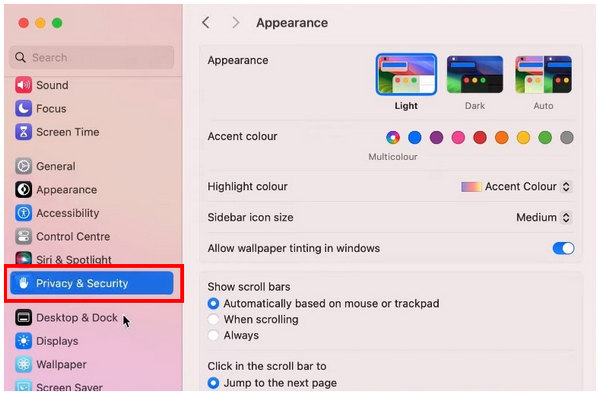 Grant Access Privacy Security