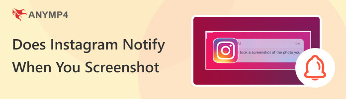 O Instagram notifica quando você faz uma captura de tela