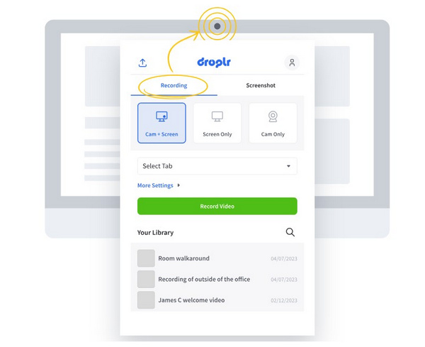 Droplr Screen Recorder