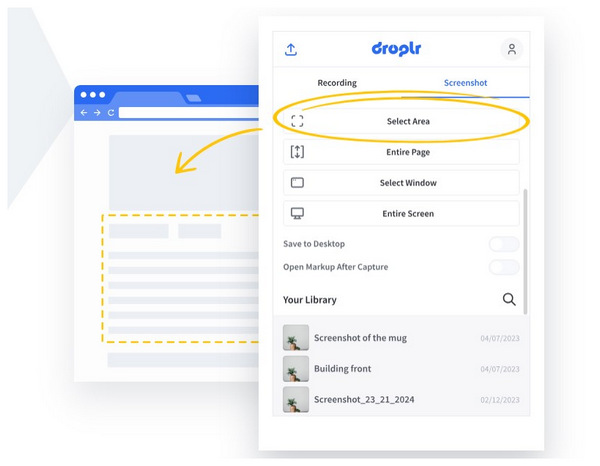 Droplr Screenshot