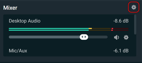 Open Advanced Audio Settings