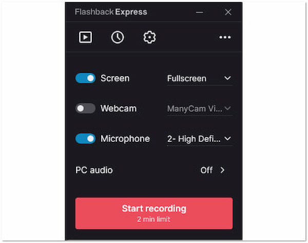 ExpressBack Express Recorder