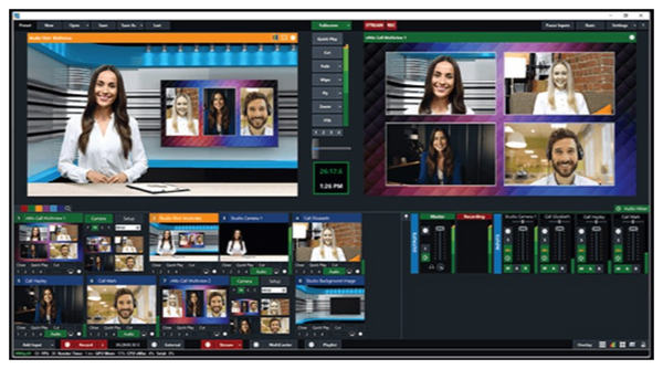 Vmix Main Interface