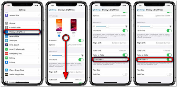 Change Auto Lock Settings