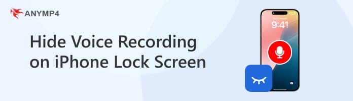 Hide Voice Recording on iPhone Lock Screen