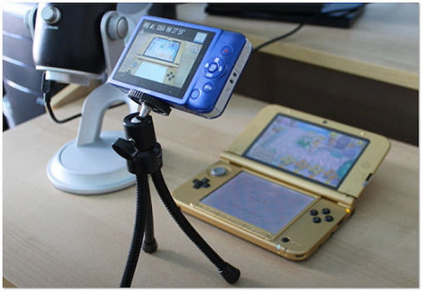 Use la cámara para grabar juegos 3DS