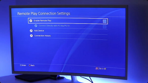 Enable Remote Play
