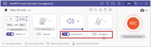 Habilitar sistema de sonido y micrófono