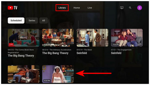 dvr-youtube-tv-library