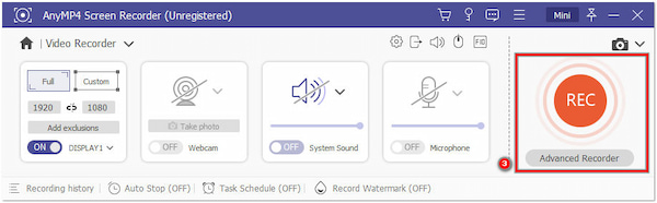 Rozpocznij nagrywanie programu telewizyjnego