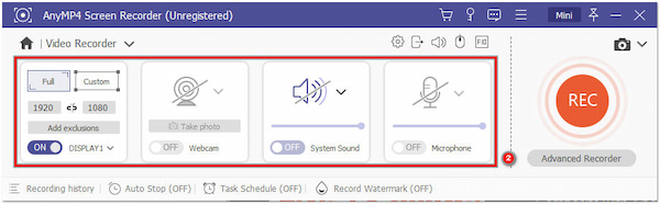 Set Recording Settings