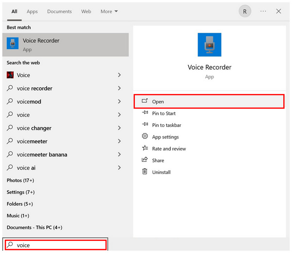 Voice Recorder Windows