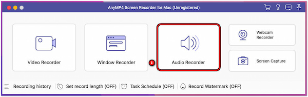 Lépjen az Audio Recorder elemre