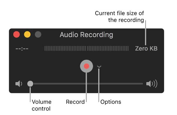 Record Voice with Quicktime