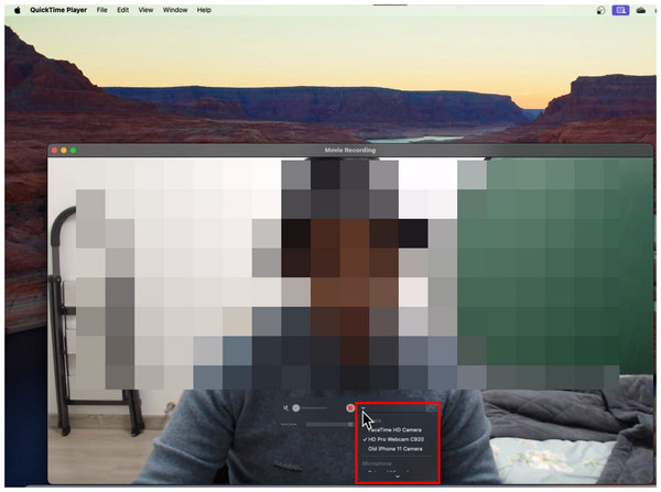 Quicktime Player Webcam Capture