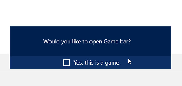 Open Xbox Game Bar