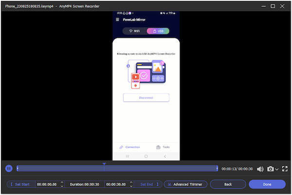 End Samsung Screen Recording