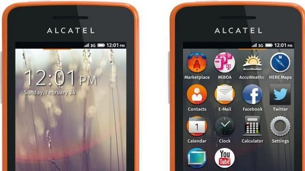 Alcatel ekran