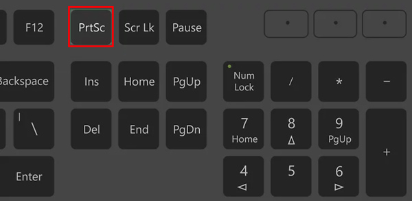 Klíč obrazovky na notebooku Dell