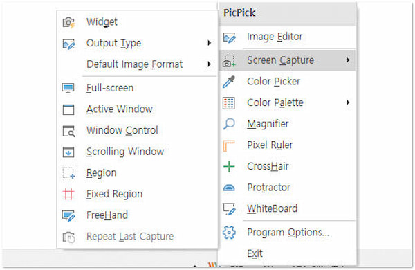 PicPick Scrolling Screenshot Tool