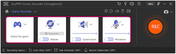 Configure Game Recording Settings