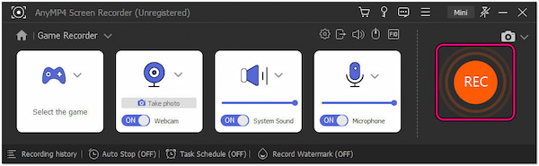 Initiate Game Recording